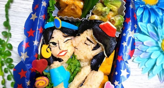 ディズニー アラジン ジャスミン 弁当 レシピ 作り方 By にｬん吉 クックパッド 簡単おいしいみんなのレシピが369万品