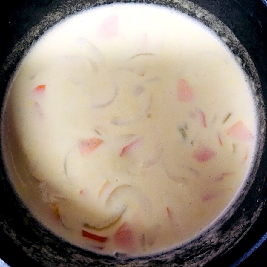 ダイエットに◎超簡単豆乳スープ