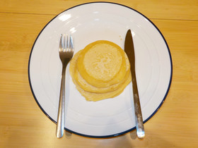 簡単☆犬用ホットケーキ