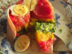 ヘルシー★3色野菜のアスピック