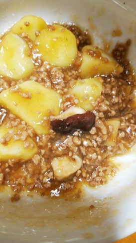 簡単!適当!じゃがいもと椎茸のあんかけ