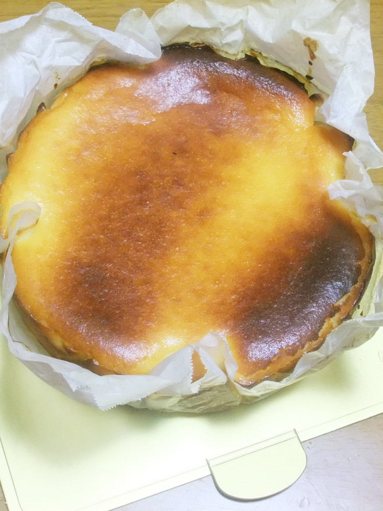 濃厚❣簡単スペインバスク風チーズケーキ♡の画像