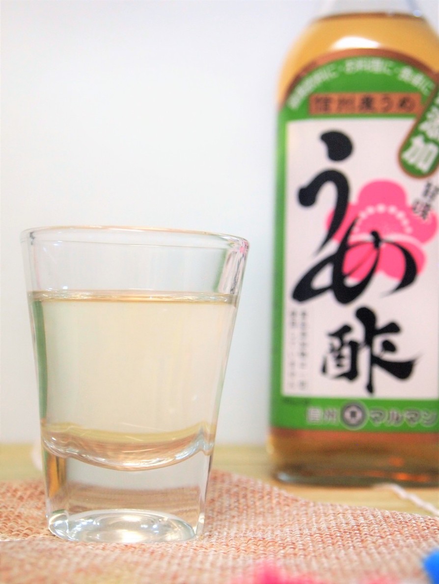 日本酒×うめ酢　【信州うめ酢レシピ】の画像