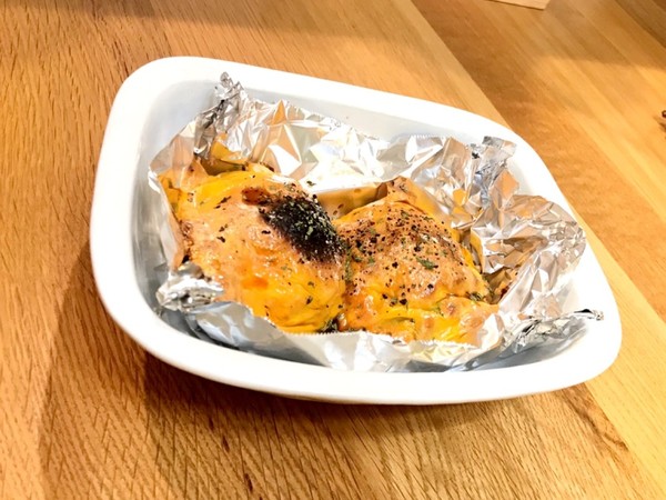 簡単すぎるアボカド納豆チーズ焼