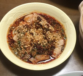 四川口水鶏 辛口鶏肉