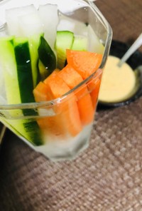 ヘルシー野菜スティック〜特製味噌マヨ