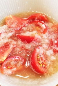 暑い夏にぴったり♡簡単トマトの土佐酢和え