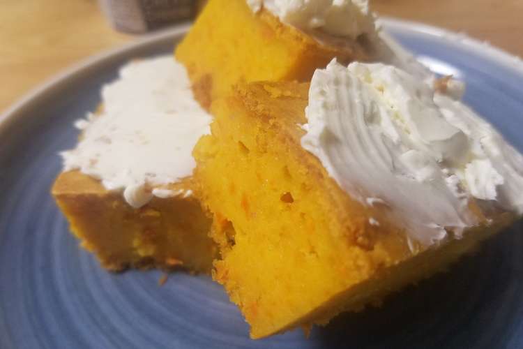 ホットケーキミックスで にんじんケーキ レシピ 作り方 By ゆかこねこ クックパッド 簡単おいしいみんなのレシピが372万品