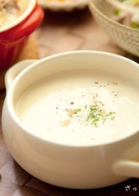 真っ白ぶなピーの⁂クリームスープ