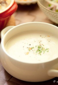 真っ白ぶなピーの⁂クリームスープ