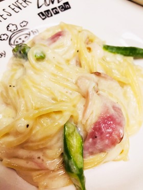 牛乳で濃厚クリームパスタ☆