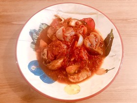 豚ヒレ肉でメインのラタトゥイユ 圧力鍋