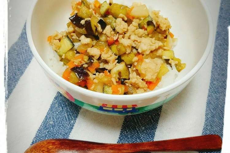 野菜嫌い克服 簡単お野菜肉味噌丼 レシピ 作り方 By Tigerまむ クックパッド 簡単おいしいみんなのレシピが360万品