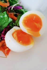 半熟ゆで卵、煮卵が綺麗に出来る方法