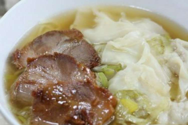 紀文の肉わんたんを使った わんたん麺 レシピ 作り方 By ぽたる クックパッド