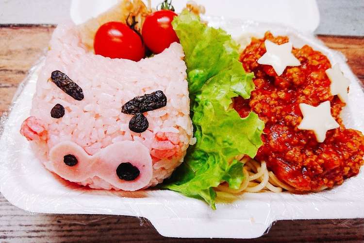 ぶりぶりざえもん キャラ弁 レシピ 作り方 By Psnaops クックパッド 簡単おいしいみんなのレシピが364万品