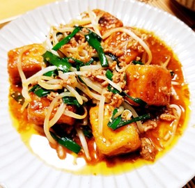 肉味噌炒め 高野豆腐アレンジレシピ