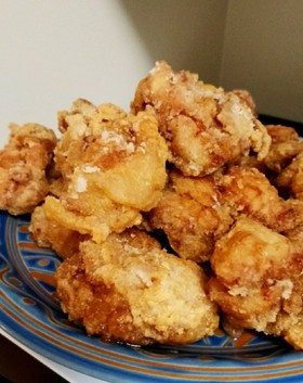 うちの鶏の唐揚げ!