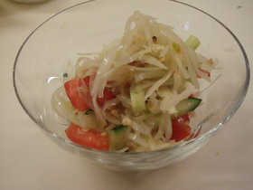 青パパイヤのソムタム