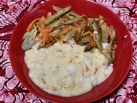 きんぴらとろろ丼