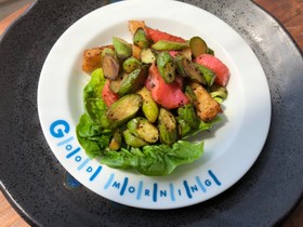 簡単!アスパラと練り物炒め
