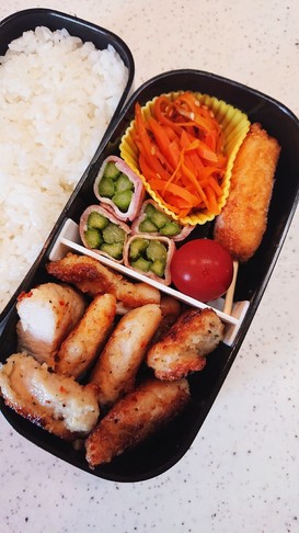 肉好き男子お弁当64