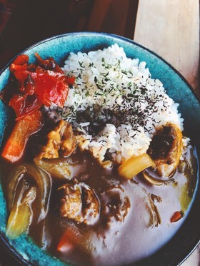 圧力鍋5分ごろごろ牛すじカレー市販ルー