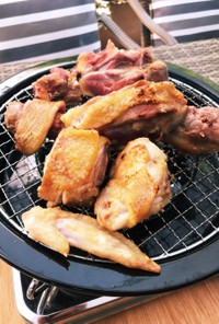 熊野地鶏の塩焼き