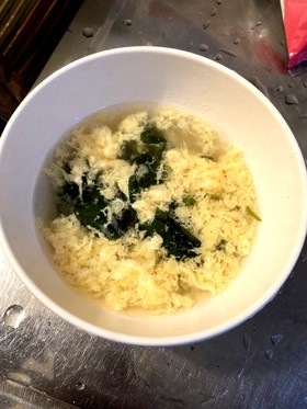 簡単ふんわりかきたま汁