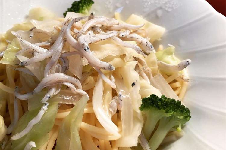 白魚とキャベツの和風冷製パスタ レシピ 作り方 By まる子ちゃんママ クックパッド 簡単おいしいみんなのレシピが356万品