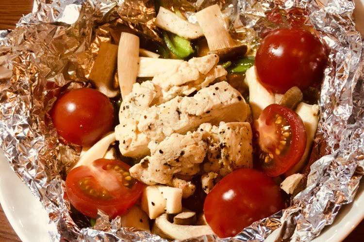 白ワイン仕立てのとりの胸肉ホイル焼き レシピ 作り方 By ひとぐら クックパッド 簡単おいしいみんなのレシピが375万品