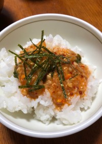 納豆キムチ丼