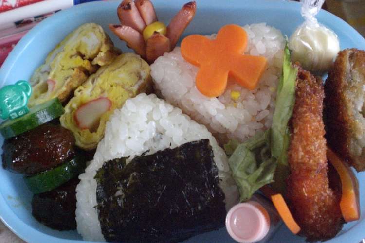 遠足のお弁当 小学生編 レシピ 作り方 By Seyumama クックパッド 簡単おいしいみんなのレシピが360万品