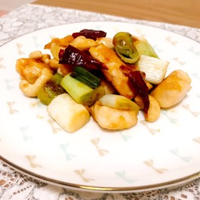 ♡鶏のささみのカシューナッツ炒め♡