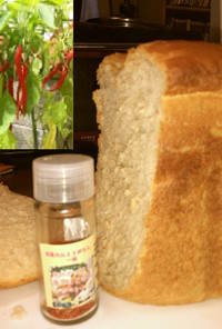 ピリカラ元祖大山とうがらし入り食パン　　