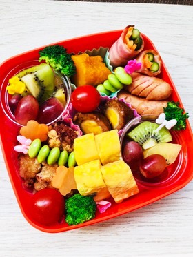 親子遠足のお弁当♡