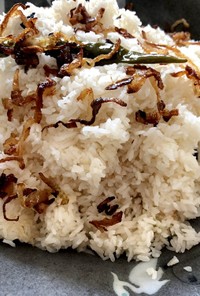 バングラデシュ♡極小米の炒めごはん