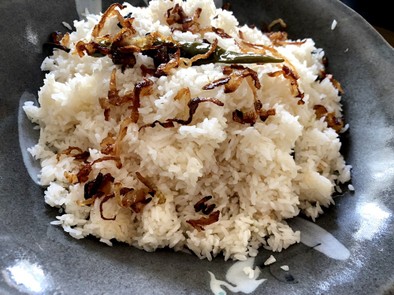 バングラデシュ♡極小米の炒めごはんの写真
