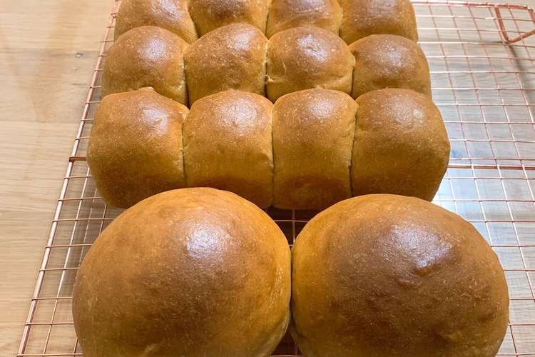 ふすまミックスでふすま粉ちぎりパン レシピ 作り方 By ヤマネコさん クックパッド
