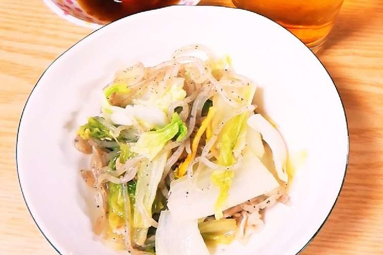 豚肉とこんにゃくの白菜煮 レシピ 作り方 By まごころpad クックパッド 簡単おいしいみんなのレシピが364万品