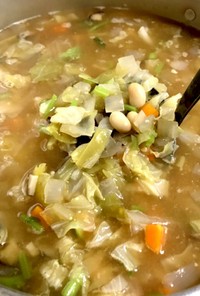 味噌仕立ての野菜スープ（酵素スープ）