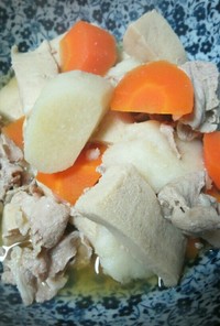 長芋と高野豆腐の煮物