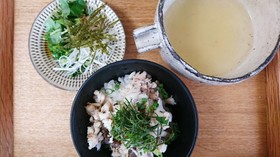 簡単! 鯛飯&鯛茶漬け♪