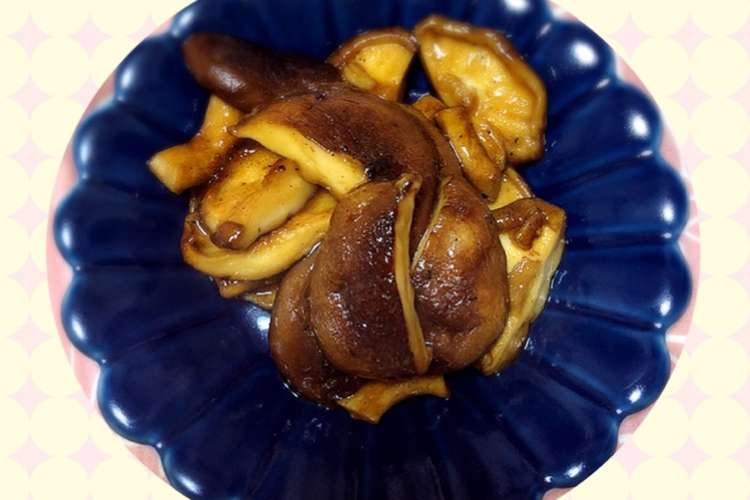 超簡単 椎茸のにんにくバター醤油炒め レシピ 作り方 By 珪藻土 クックパッド