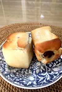 キューブ型の米粉菓子パンⅡミズホチカラ