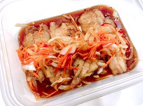 アジの南蛮漬け❁揚げ焼きでヘルシーに量産