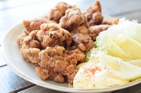 ~鶏もも肉~レモン香るザクザクから揚げ