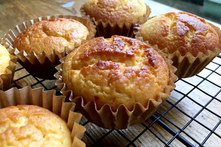 シンプル 米粉のレモン豆乳マフィン レシピ 作り方 By あきのぶどう クックパッド 簡単おいしいみんなのレシピが376万品