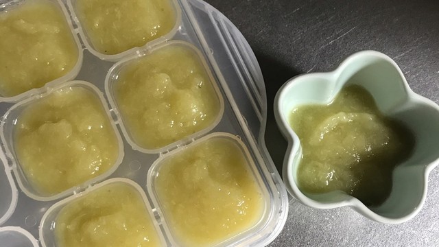 離乳食初期 フリージング 茄子のペースト