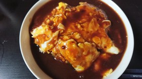 チーズinハッシュドオムライス